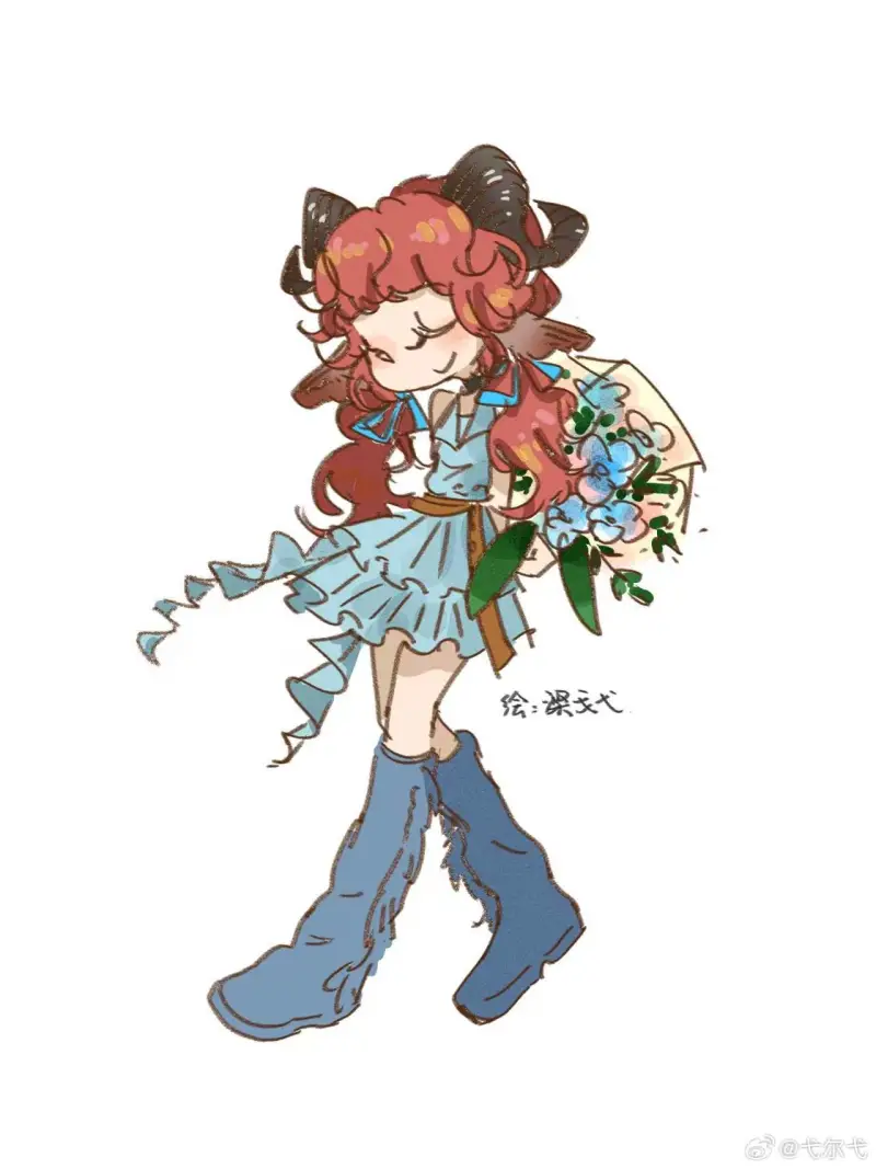 朋友说，灿灿今天完全就是小羊